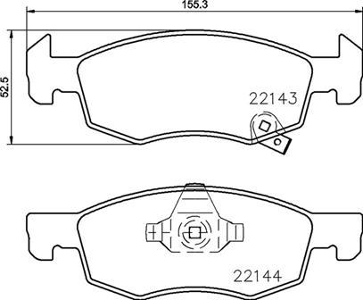 Brembo P59084N - Тормозные колодки, дисковые, комплект autosila-amz.com