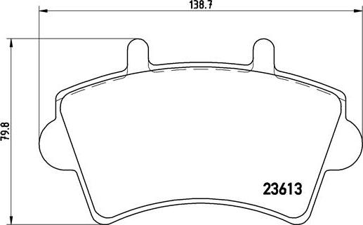 Brembo P 59 039 - Тормозные колодки, дисковые, комплект autosila-amz.com