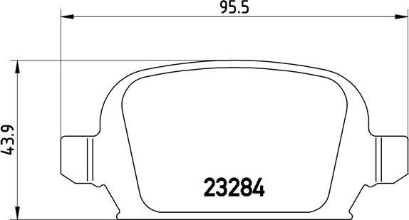 Brembo P 59 037 - Тормозные колодки, дисковые, комплект autosila-amz.com