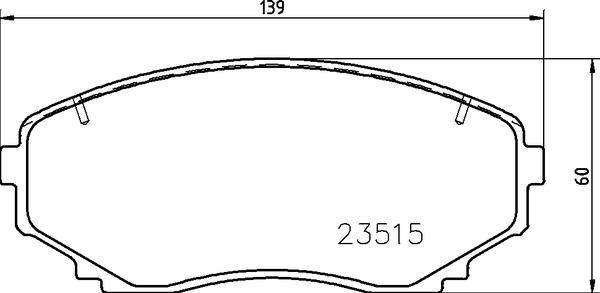 Brembo P54059N - Тормозные колодки, дисковые, комплект autosila-amz.com