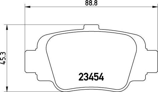 Brembo P 56 032 - Тормозные колодки, дисковые, комплект autosila-amz.com