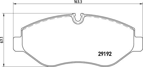 Brembo P 50 085 - Тормозные колодки, дисковые, комплект autosila-amz.com