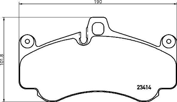 Brembo P 65 032 - Тормозные колодки, дисковые, комплект autosila-amz.com