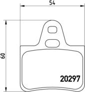 Brembo P 61 010 - Тормозные колодки, дисковые, комплект autosila-amz.com