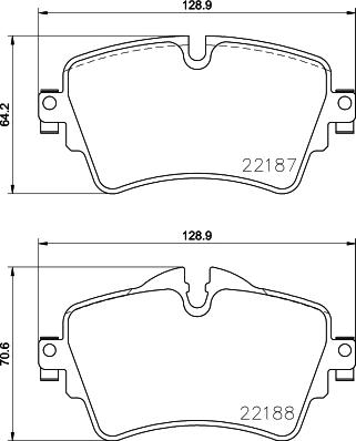 Brembo P 06 092 - Тормозные колодки, дисковые, комплект autosila-amz.com