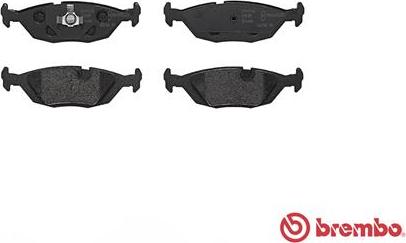 Brembo P 06 009 - Тормозные колодки, дисковые, комплект autosila-amz.com