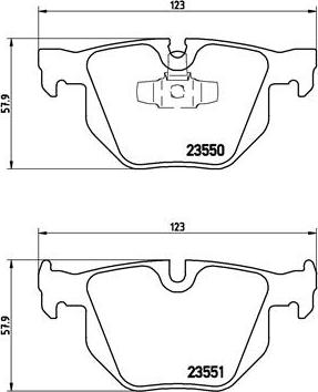 Brembo P 06 039X - Тормозные колодки, дисковые, комплект autosila-amz.com