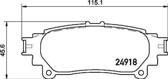 Brembo P 83 152 - Тормозные колодки, дисковые, комплект autosila-amz.com