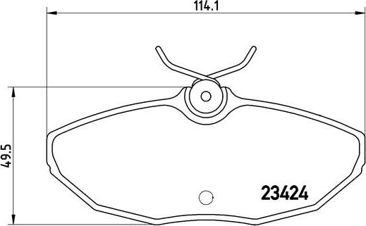 Brembo P 36 013 - Тормозные колодки, дисковые, комплект autosila-amz.com