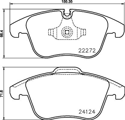 Brembo P 36 030 - Тормозные колодки, дисковые, комплект autosila-amz.com