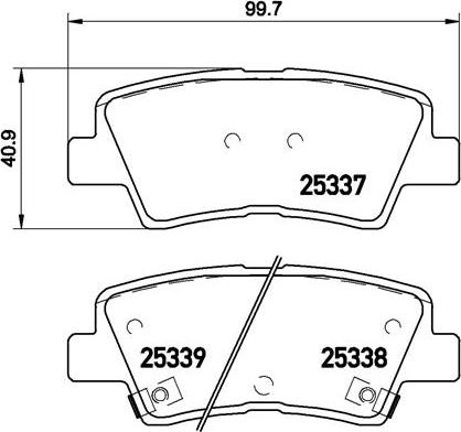 Brembo P 30 067X - Тормозные колодки, дисковые, комплект autosila-amz.com