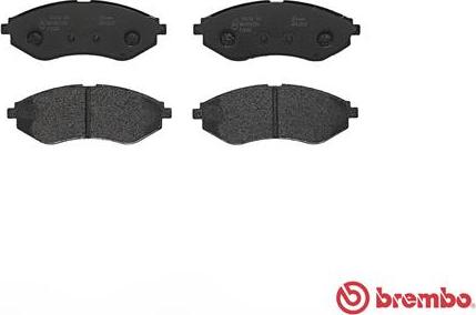 Brembo P 24 048 - Колодки тормозные дисковые передние, комплект autosila-amz.com