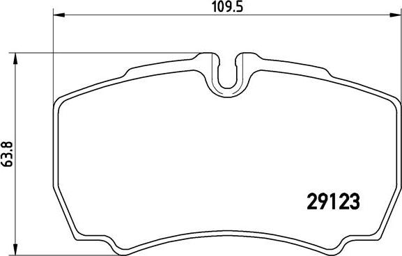 Brembo P 24 084 - Тормозные колодки, дисковые, комплект autosila-amz.com