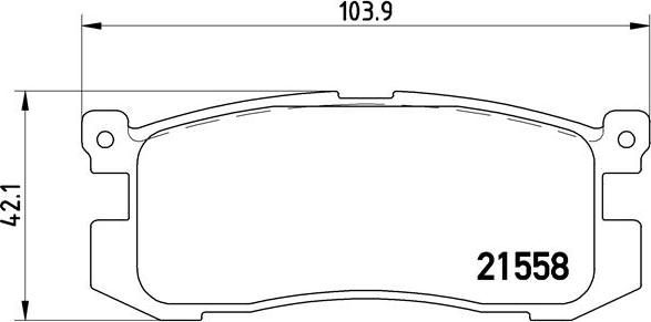 Brembo P 24 025 - Тормозные колодки, дисковые, комплект autosila-amz.com