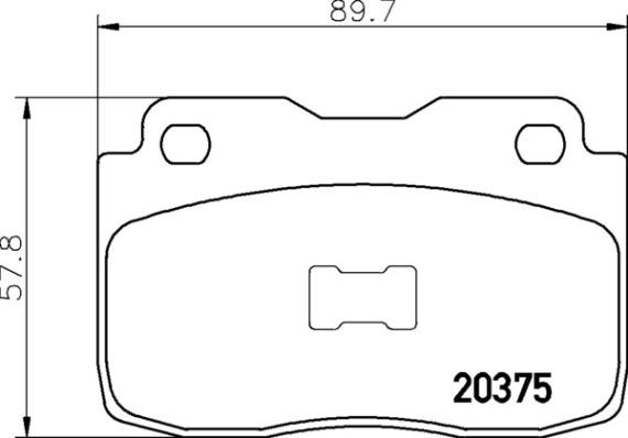 Brembo P 23 025 - Тормозные колодки, дисковые, комплект autosila-amz.com