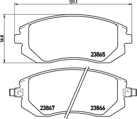 Brembo P 78 013X - Тормозные колодки, дисковые, комплект autosila-amz.com