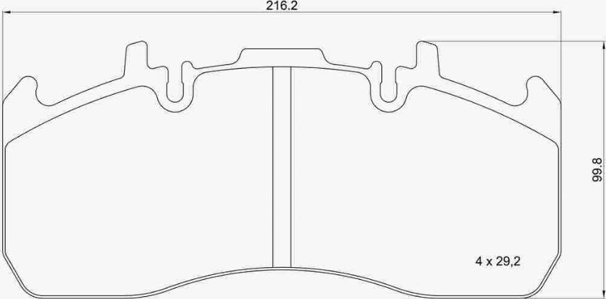 Brembo P B7 004 - Тормозные колодки, дисковые, комплект autosila-amz.com