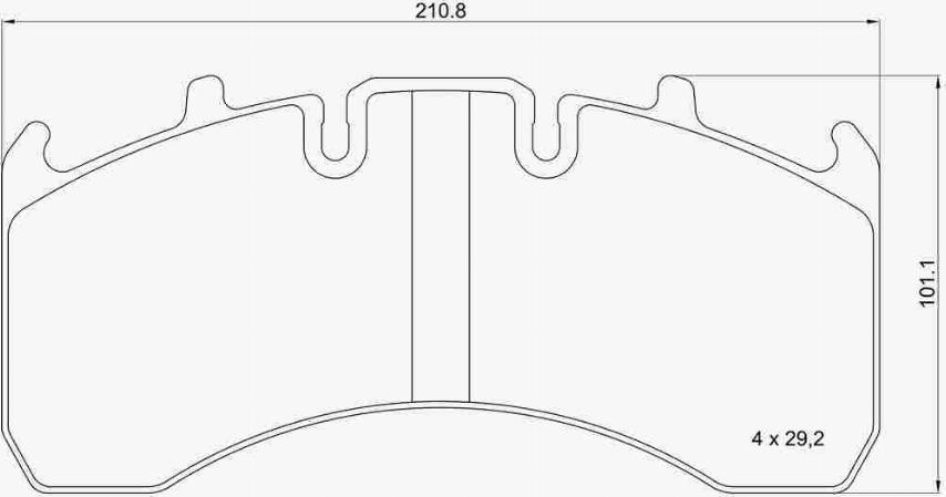 Brembo P C7 003 - Тормозные колодки, дисковые, комплект autosila-amz.com