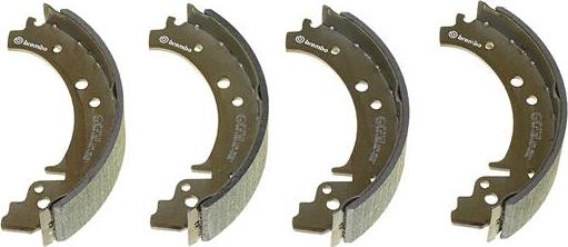 Brembo S 41 501 - Колодки тормозные барабанные LADA NOVA Estate (2104) (09/85-) R / LADA NOVA (2105) (05/81-) R / LADA autosila-amz.com