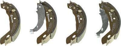 Brembo S 61 512 - Колодки тормозные барабанные задн. CITROEN XSARA (N1) 04/97-04/05 / CITROEN XSARA Coupe (N0) 01/98-0 autosila-amz.com