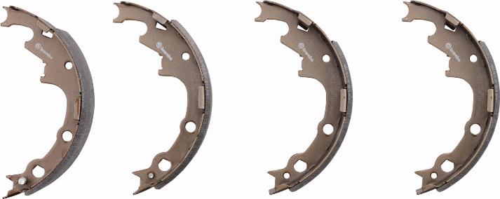 Brembo S11509N - Комплект тормозных колодок, барабанные autosila-amz.com