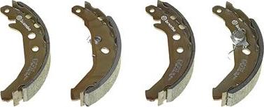 Brembo S 24 518 - Колодки тормозные барабанные задн. FORD FIESTA Box (FVD) 03/83-12/95 / FORD FIESTA III (GFJ) 01/89-0 autosila-amz.com