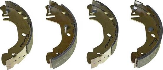 Brembo S 24 523 - Колодки тормозные барабанные FORD TRANSIT Flatbed / Chassis (E_ _) (09/91-08/94) R / FORD (06/94-07/ autosila-amz.com