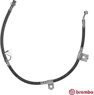 Brembo T 30 080 - Тормозной шланг autosila-amz.com