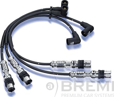 Bremi 9A30B200 - Комплект проводов зажигания autosila-amz.com
