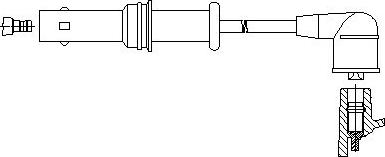 Bremi 492/66 - Провод зажигания autosila-amz.com