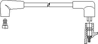 Bremi 445/30 - Провод зажигания autosila-amz.com