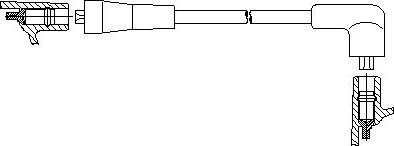 Bremi 463/45 - Провод зажигания autosila-amz.com