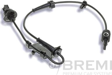 Bremi 50990 - Датчик ABS, частота вращения колеса autosila-amz.com