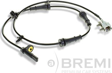 Bremi 50943 - Датчик ABS, частота вращения колеса autosila-amz.com