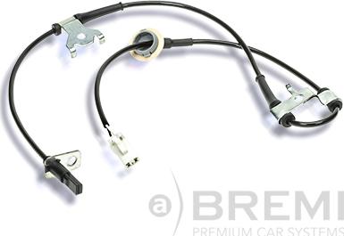 Bremi 50972 - Датчик ABS, частота вращения колеса autosila-amz.com