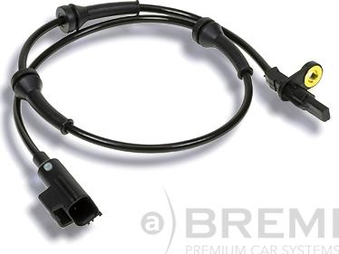 Bremi 50481 - Датчик ABS, частота вращения колеса autosila-amz.com