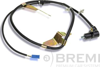 Bremi 50628 - Датчик ABS, частота вращения колеса autosila-amz.com