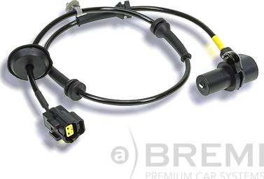 Bremi 50672 - Датчик ABS, частота вращения колеса autosila-amz.com