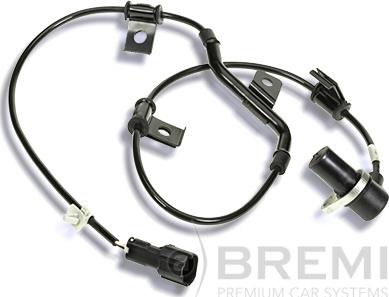 Bremi 50099 - Датчик ABS, частота вращения колеса autosila-amz.com
