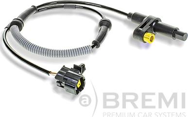 Bremi 50004 - Датчик ABS, частота вращения колеса autosila-amz.com