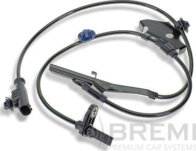 Bremi 50162 - Датчик ABS, частота вращения колеса autosila-amz.com
