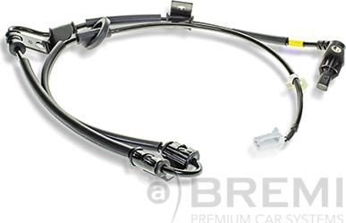 Bremi 50118 - Датчик ABS, частота вращения колеса autosila-amz.com