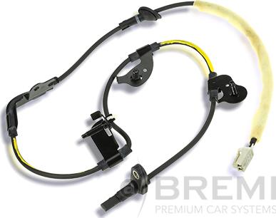 Bremi 50186 - Датчик ABS, частота вращения колеса autosila-amz.com