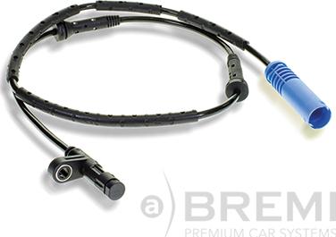 Bremi 50129 - Датчик ABS, частота вращения колеса autosila-amz.com