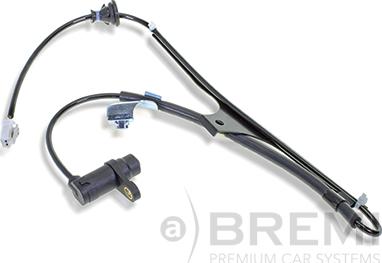 Bremi 50121 - Датчик ABS, частота вращения колеса autosila-amz.com
