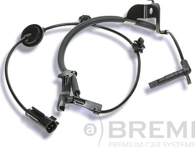Bremi 50880 - Датчик ABS, частота вращения колеса autosila-amz.com