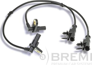 Bremi 50839 - Датчик ABS, частота вращения колеса autosila-amz.com