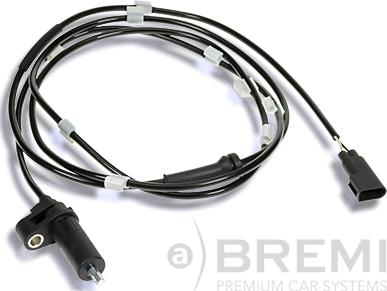 Bremi 50393 - Датчик ABS, частота вращения колеса autosila-amz.com