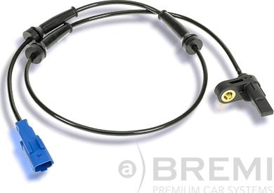 Bremi 50254 - Датчик ABS, частота вращения колеса autosila-amz.com