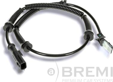 Bremi 50250 - Датчик ABS, частота вращения колеса autosila-amz.com